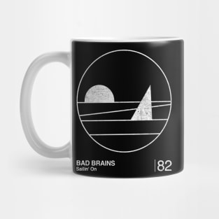 Sailin' On / Original Minimalist Graphic Fan Artwork Design Mug